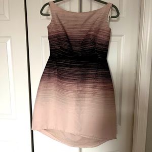 Tan & Black Halston dress